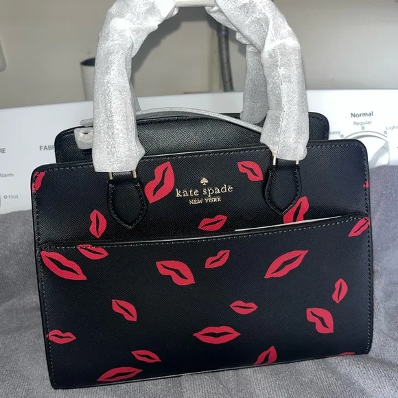 Kate Spade Black and Pink Women's Bag - Picture 4 of 9